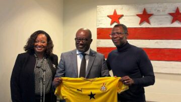 President Kurt Edwin Simeon-Okraku engages Destination DC ahead of 2026 FIFA World Cup