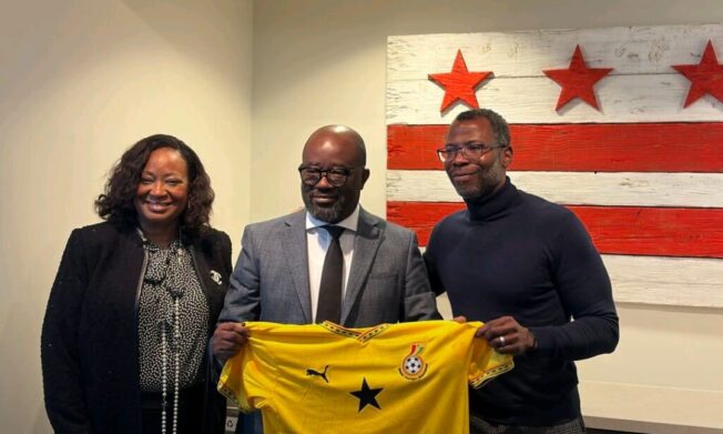 President Kurt Edwin Simeon-Okraku engages Destination DC ahead of 2026 FIFA World Cup