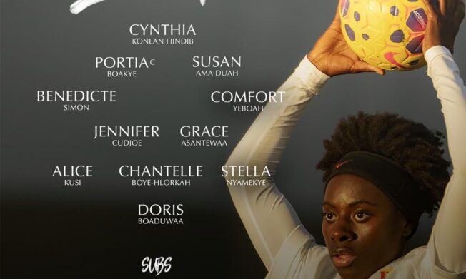 Kim Lars names Black Queens starting XI for historic clash with England