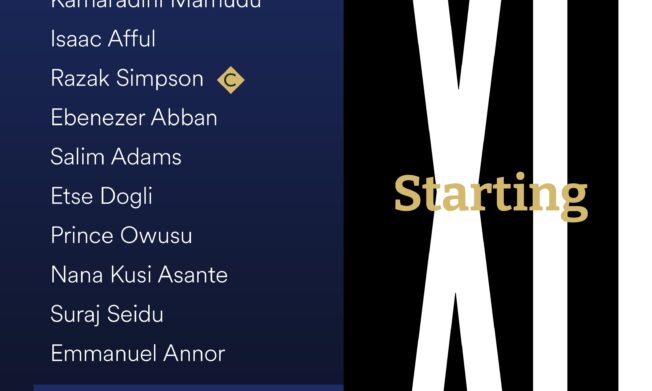 Kassim Mingle names starting line-up for Bafana Bafana friendly