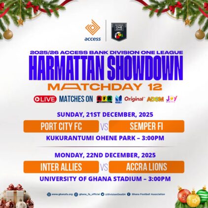 https://www.ghanafa.org/access-bank-division-one-league-two-matches-to-air-live-on-matchday-12