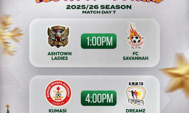 Kumasi to host the Women’s Football Festival, Christmas edition