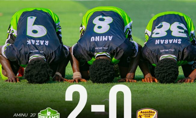 Berekum Chelsea, FC Samartex, Dreams FC, Nations FC, and Aduana FC advance to MTN FA Cup Round of 16