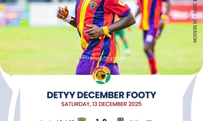 Premier League: Razak Issah header fires Hearts of Oak back to winning ways against Nations FC