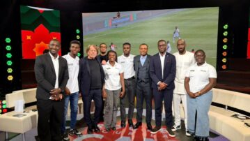 CAF Young Reporter Programme candidates arrive at CANAL+ for internship programme