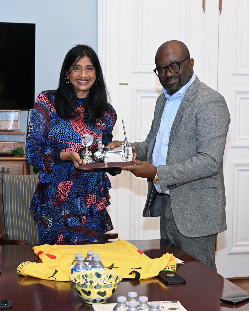 President Kurt Edwin Simeon-Okraku engages Maryland State Leadership as GFA intensifies 2026 World Cup preparations