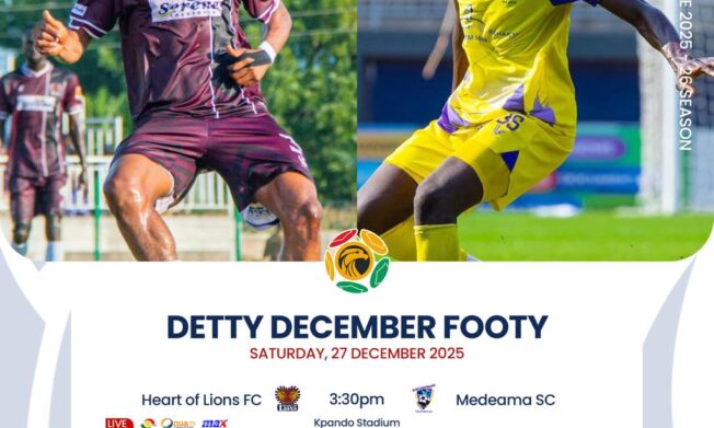 Premier League Preview: Heart of Lions seek revival against title-chasing Medeama as Vision host Nations FC