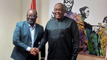 President Kurt Edwin Simeon- Okraku meets Ghana’s U.S. Ambassador to strengthen World Cup preparations