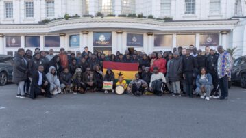 Warm welcome in Southampton as Black Queens enjoy Ghanaian hospitality from GHASSO