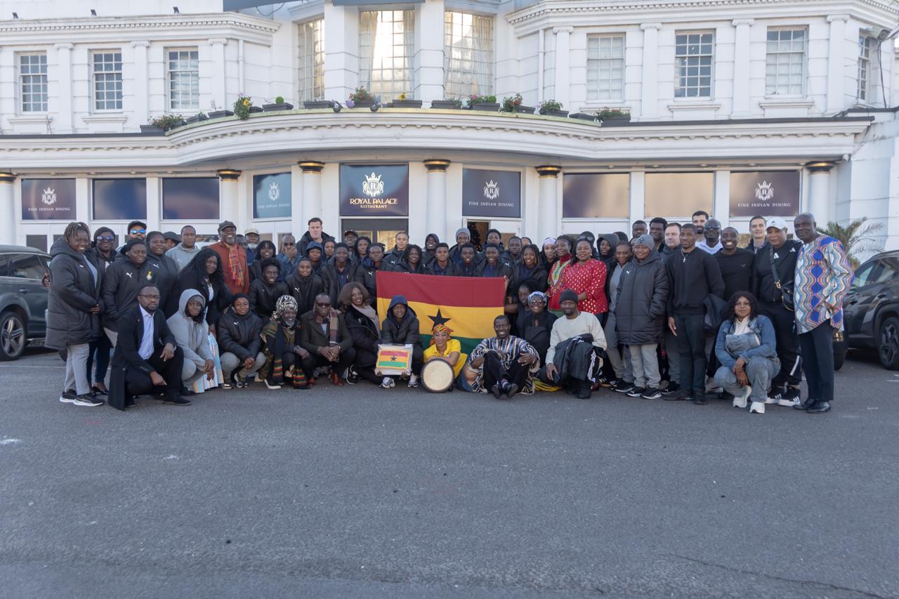 Warm welcome in Southampton as Black Queens enjoy Ghanaian hospitality from GHASSO