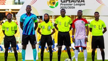 Match Officials for Ghana Premier League Match Day 13