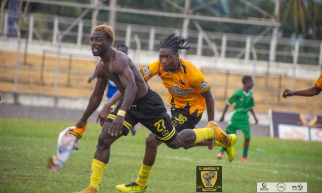 AshantiGold's 3-1 victory keeps them top of Zone Two of Access Bank Division One League