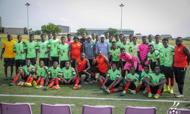 Dr. Prosper Narteh Ogum Concludes Black Starlets Screening Phase