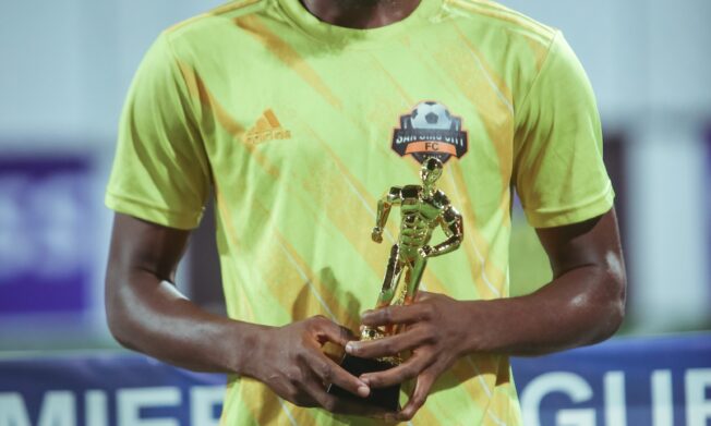 Courage Henrich crowned MVP of Ghana Futsal Premier League 2025