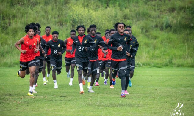 Black Galaxies train in South Africa ahead of friendly against Bafana Bafana