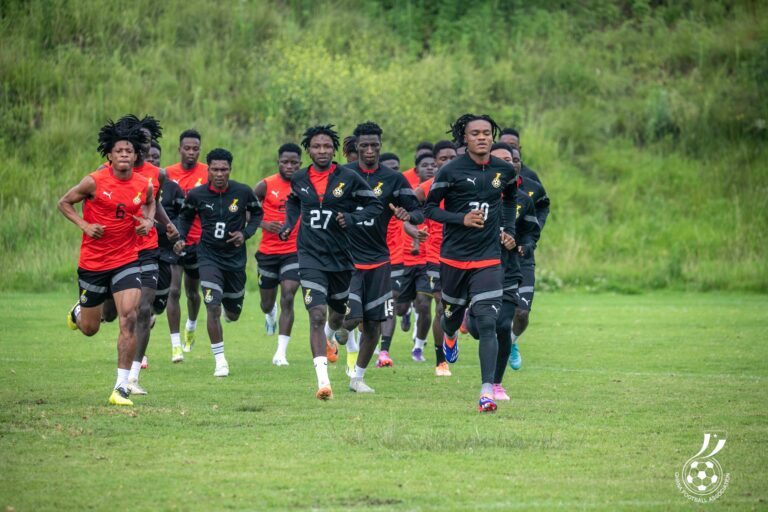 Black Galaxies train in South Africa ahead of friendly against Bafana Bafana