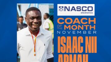 Debibi United’s Isaac Nii Armah wins Access Bank Division One League November coach of the month