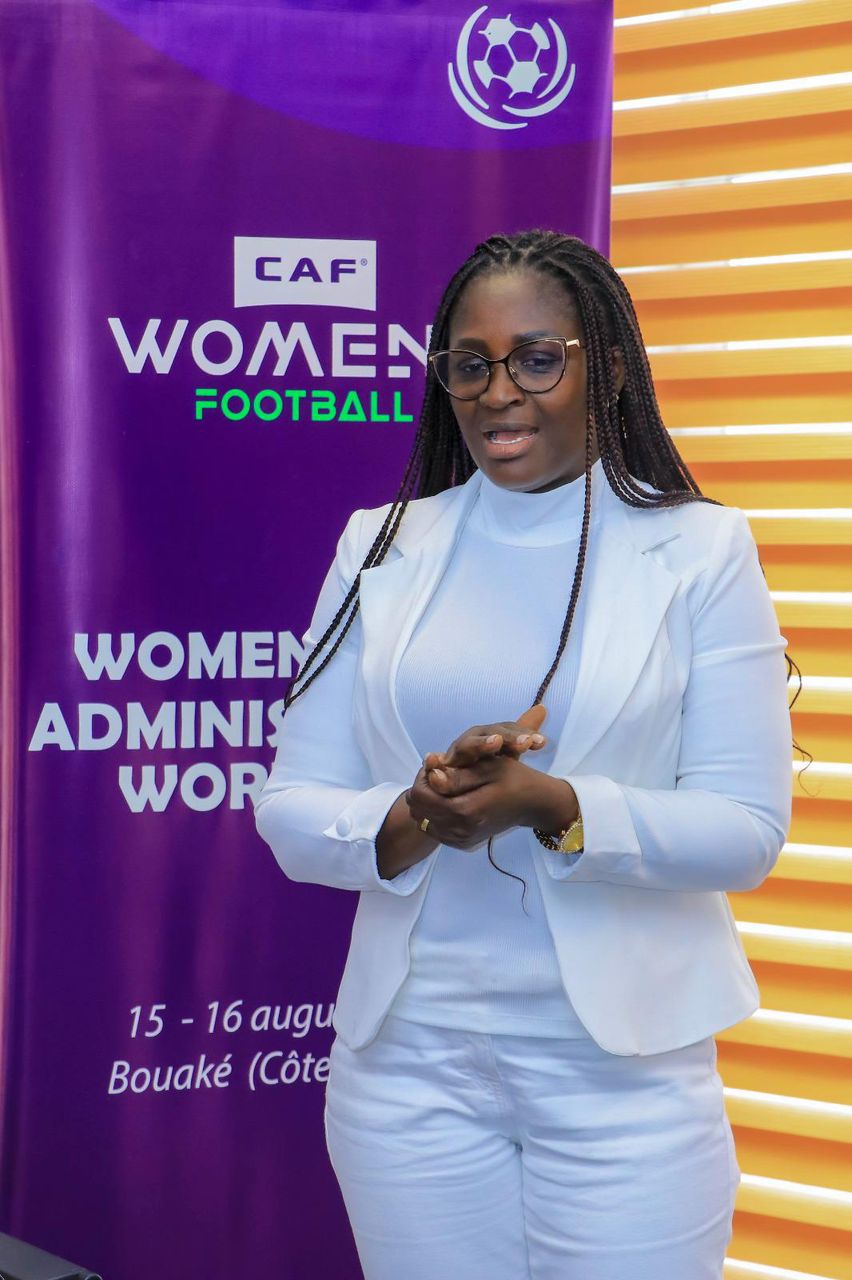 POWER TO THE YOUTH: Evelyn Nsiah Asare takes charge of U-15 Girls Inter-Regional LOC 