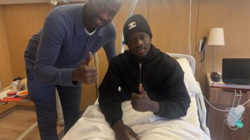 Otto Addo lifts spirit of injured Mohammed Salisu after successful surgery