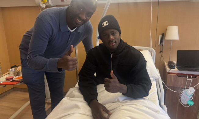Otto Addo lifts spirit of injured Mohammed Salisu after successful surgery