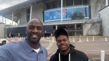 Otto Addo meets Ernest Nuamah in Lyon, winger on course for full recovery