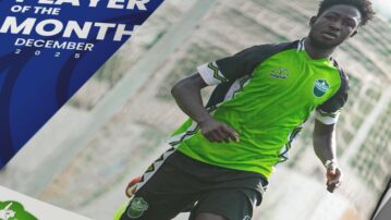 Abdul Razak Salifu named NASCO player of the month for December