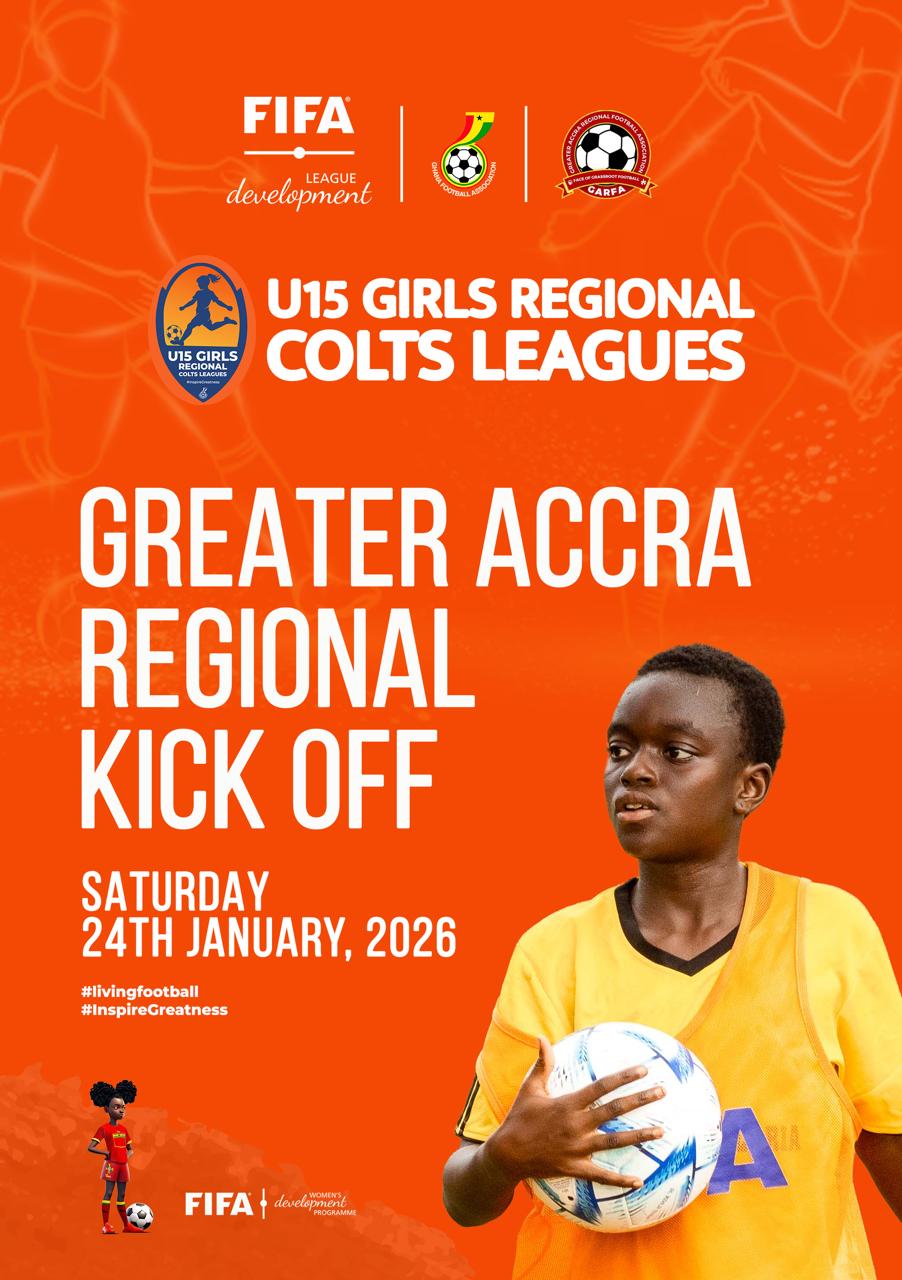 Greater Accra kicks off U15 Girls Regional Colts Leagues