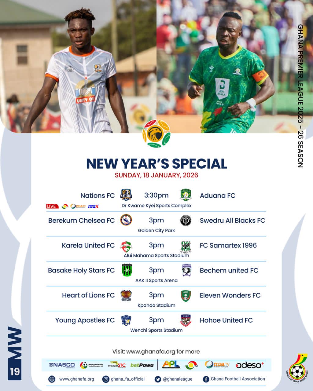 Premier League Matchday 19 Preview