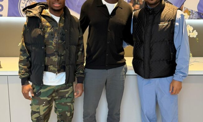 Otto Addo meets Jordan Ayew, Abdul Fatawu in Leicester