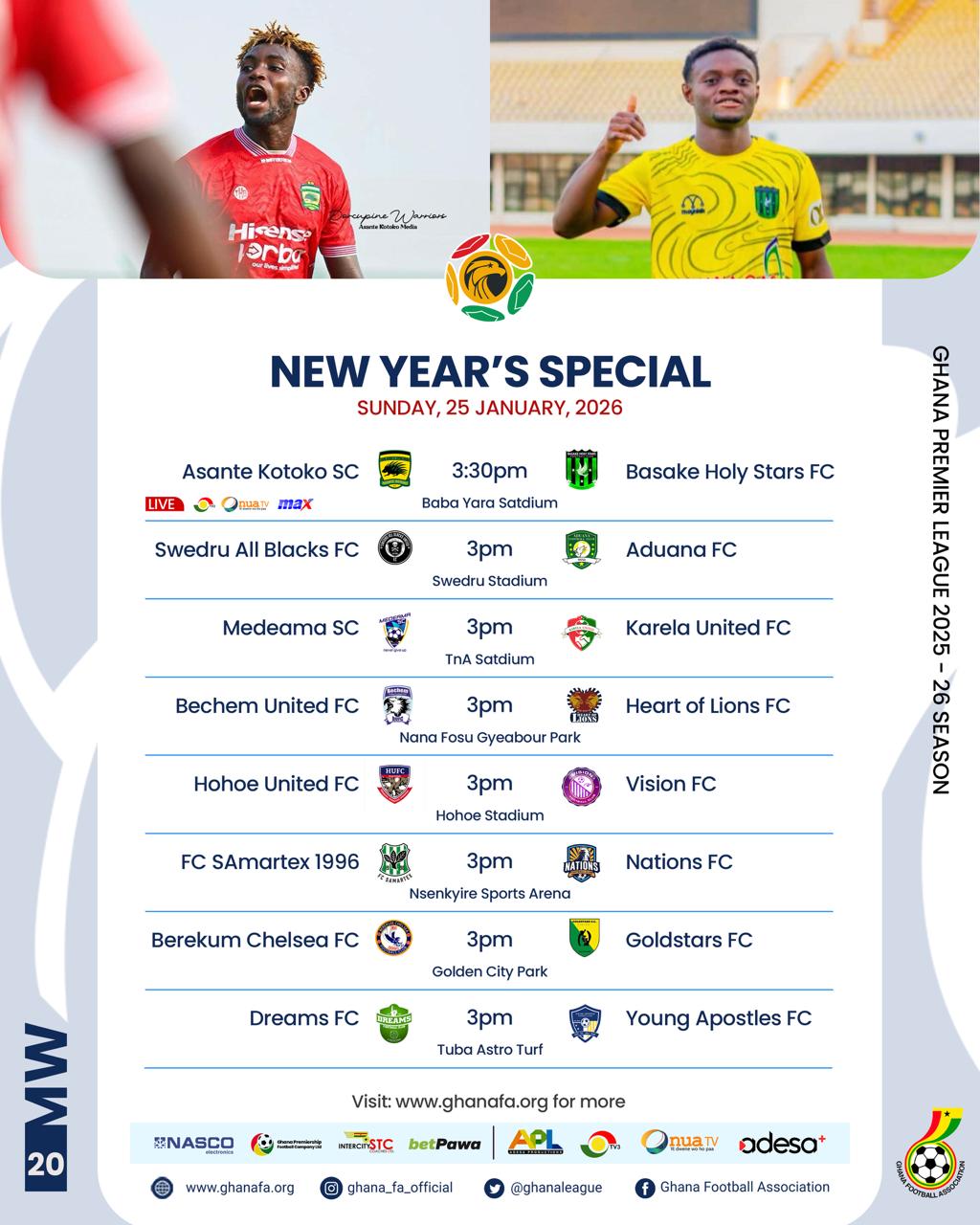 Premier League Matchday 20 Preview