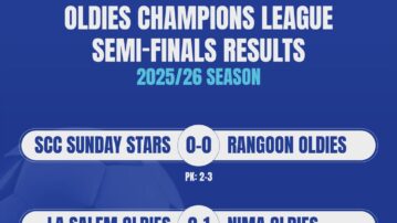Semi-final line-up set as RENFAG Oldies Champions League heats up