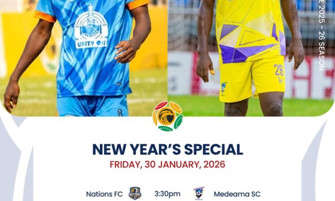 Premier League: Nations FC face ultimate test against rampaging leaders Medeama on Friday