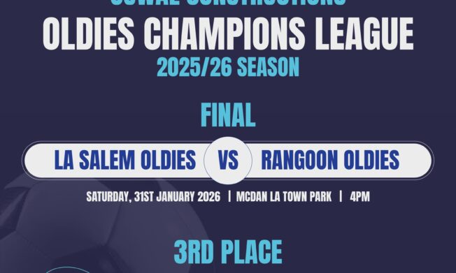 La Salem Oldies set up final clash with Rangoon Oldies in RENFAG Oldies Champions League