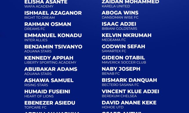 Black Satellites set to camp at Prampram as Maxwell Konadu intensifies talent hunt