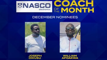 Osei Owusu and William Afoakwa nominated for December MGWPL Coach of the Month award