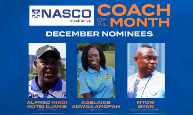Three gaffers shortlisted for Access Bank Division One League December Coach of the month
