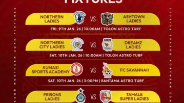 Ampem Darkoa Ladies host Fosu Royal Ladies in thrilling encounter - Northern Zone Preview
