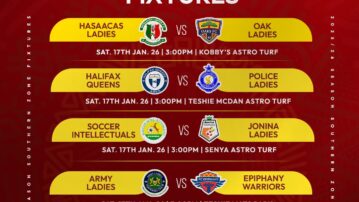 Hasaacas Ladies host Oak Ladies, Police Ladies clash with Halifax Queens - Southern Zone Preview