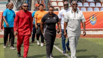 FIFA Technical expert Thuba Bridgette Sibandda kicks off U15 Girls Regional Colts League in Greater Accra