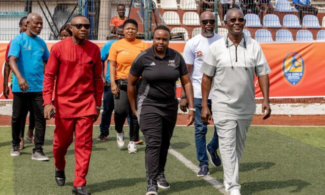 FIFA Technical expert Thuba Bridgette Sibandda kicks off U15 Girls Regional Colts League in Greater Accra