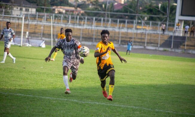 FC AshantiGold ’04 and New Edubiase face off at Obuasi, Skyy FC clash with Ebusua Dwarfs in Zone Two 