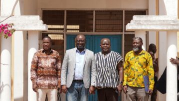 Kurt Edwin Simeon-Okraku commends Bolgatanga SHS leadership for strong backing of GFA Elite Academy