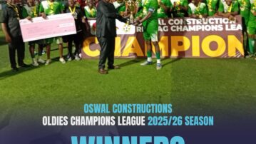 La Salem Oldies clinch RENFAG Oldies Champions League title after penalty shootout