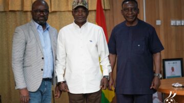 President Kurt Edwin Simeon-Okraku calls on Northern Regional Minister to deepen collaboration