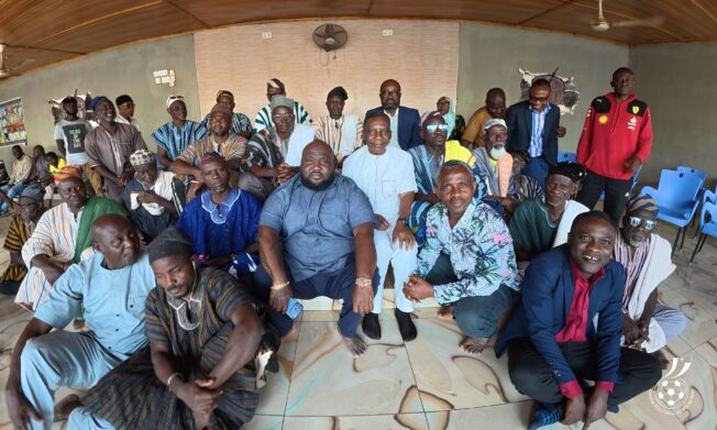 President Simeon-Okraku lauds Northern Region’s role in women’s football, seeks royal blessings for Ghana football