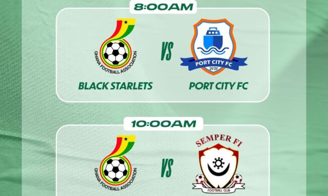 Black Starlets to play Port City, Semper Fi in Pre-AFCON friendlies