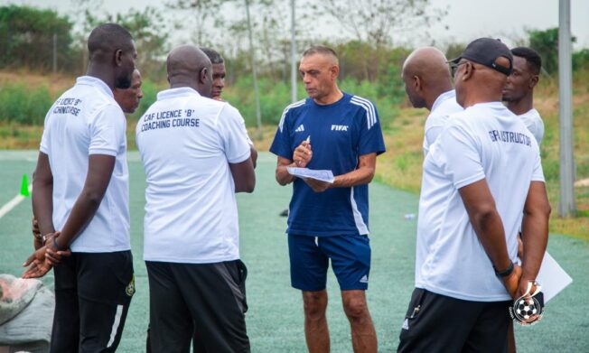 CAF Licence B Coaching Course Begins In Prampram