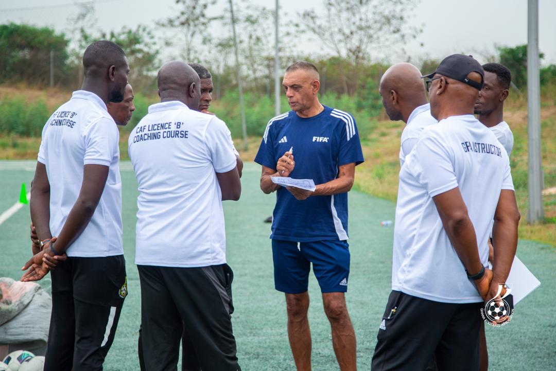 CAF Licence B Coaching Course Begins In Prampram