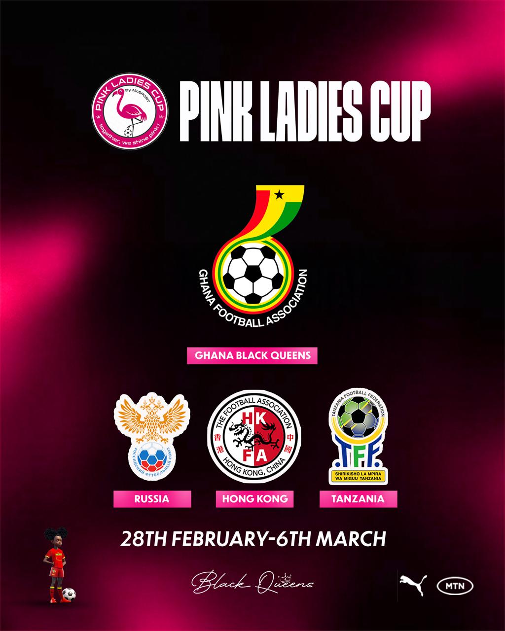 Black Queens begin WAFCON preparations with Pinks Ladies Cup in United Arab Emirates
