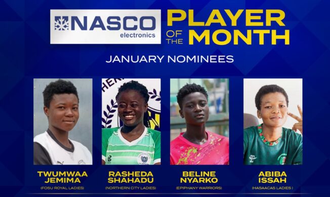Four players to battle for January player of the month in Malta Guinness Women’s Premier League